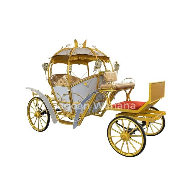 Golden Pumpkin Carriage