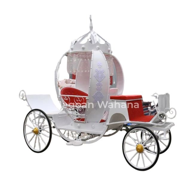 White Crown Pumpkin Carriage