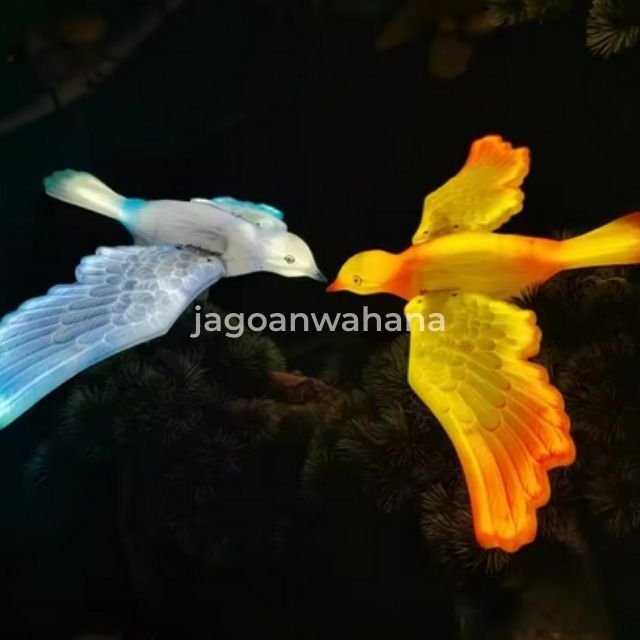 LED Simulation Bird's Nest Lamp