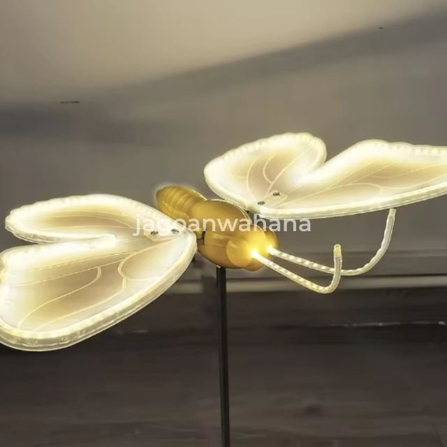 Transparent Dynamic Butterfly (80cm)