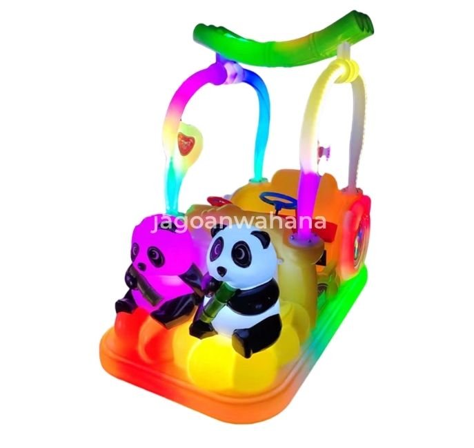 Panda Car with Canopy