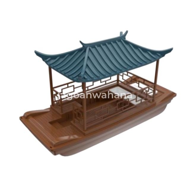 Painted Electric Boat (5 Seats)