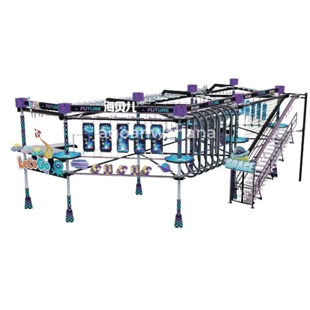 High Rope Net - Space Theme