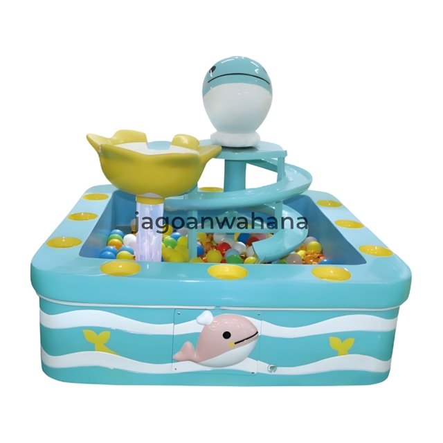 Little Dolphin Slide Fish Pond