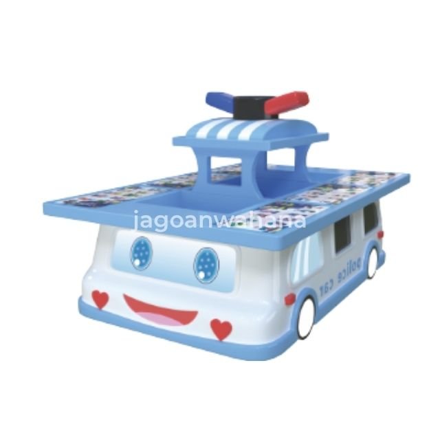 Police Car Puzzle Board