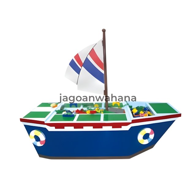 Sailboat Building Block Table