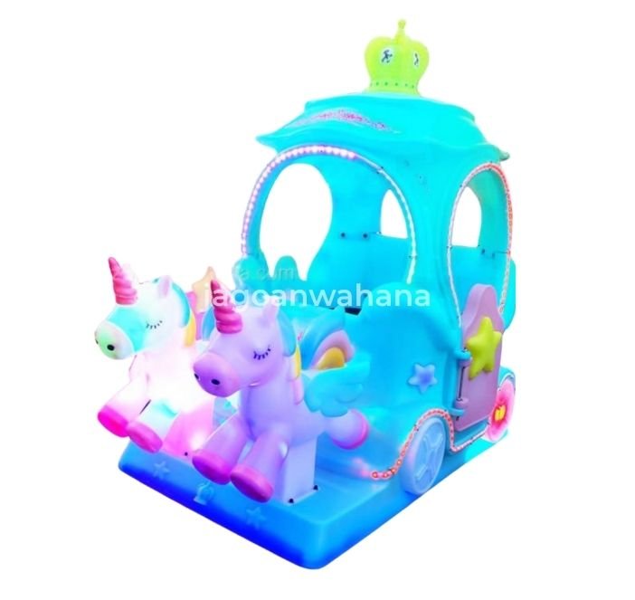Unicorn Car with Canopy