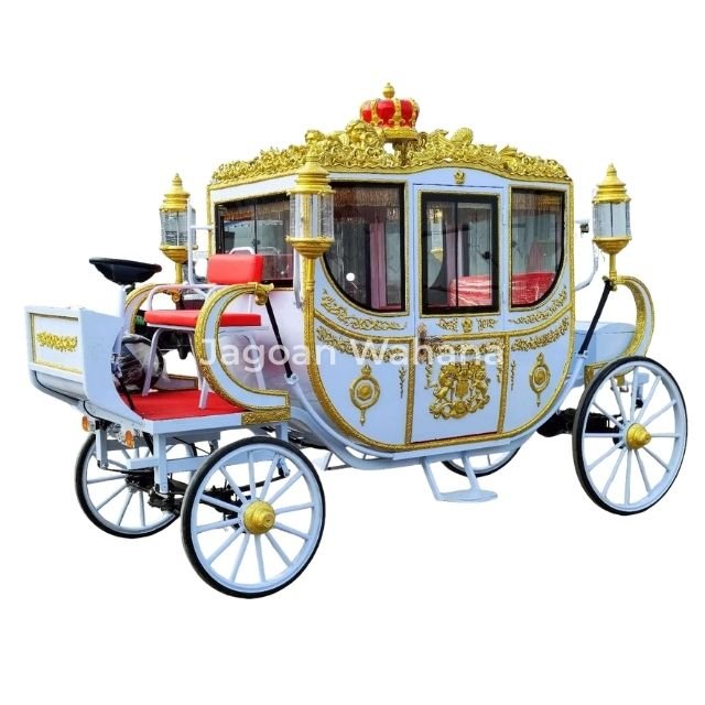 White Royal Carriage 1