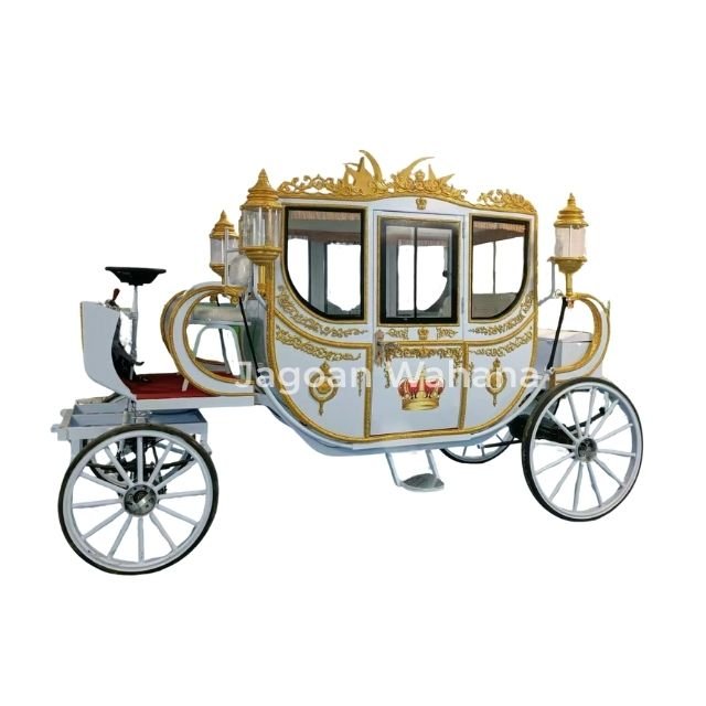 White Royal Carriage 6